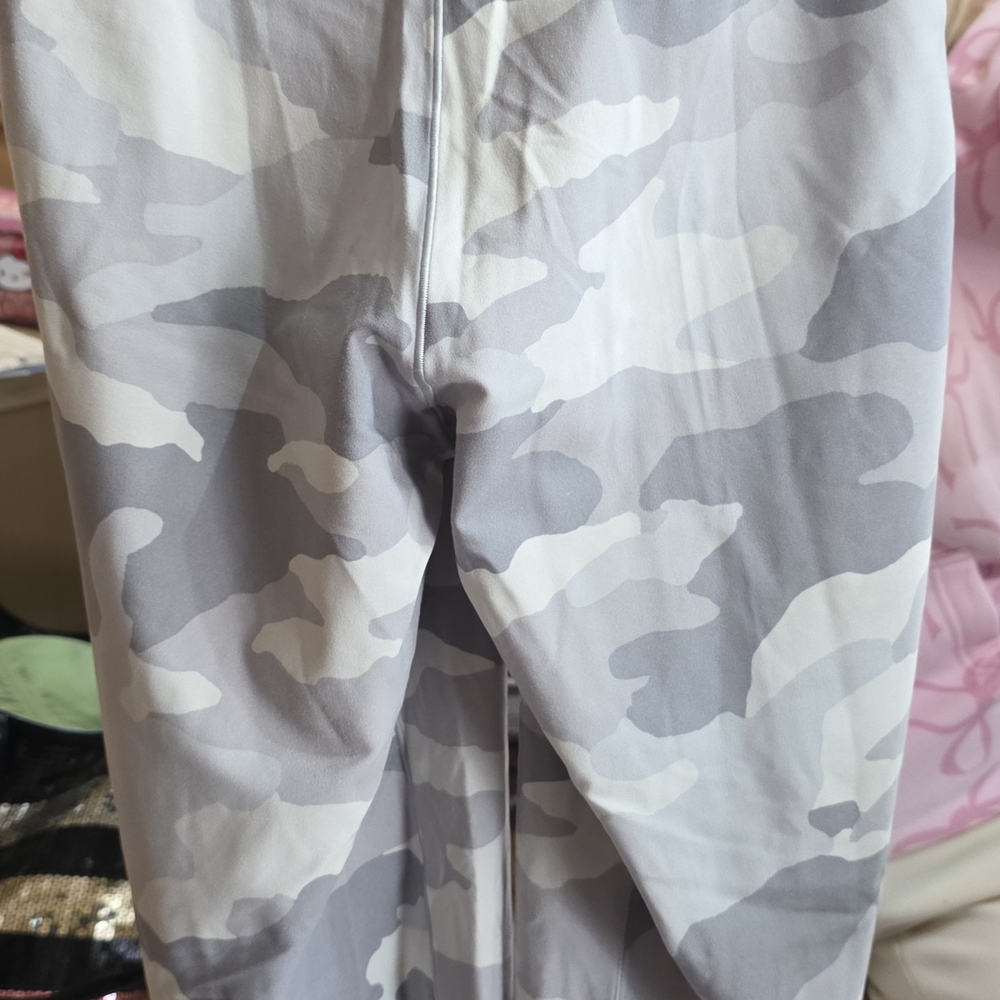 Gray Camouflage Women's Leggings